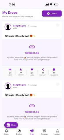 RUS - Speed Marketing Platform screenshot