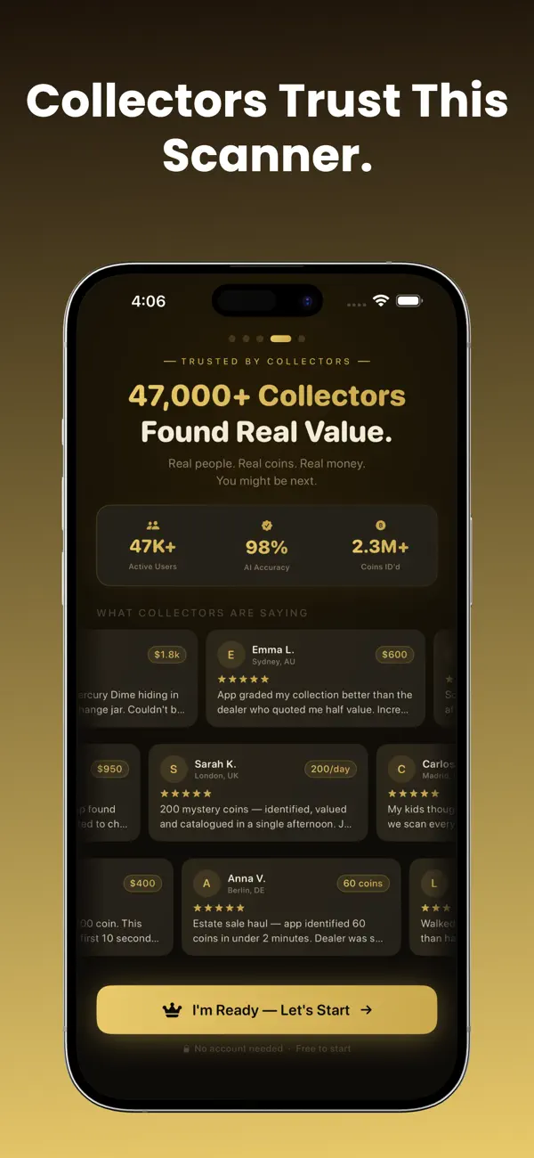 #5. Coin Scanner: Identify & Value (iOS) di: Abhi Shingala