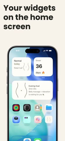 Flata: Flat Belly routine 5min Screenshot 9 of 10