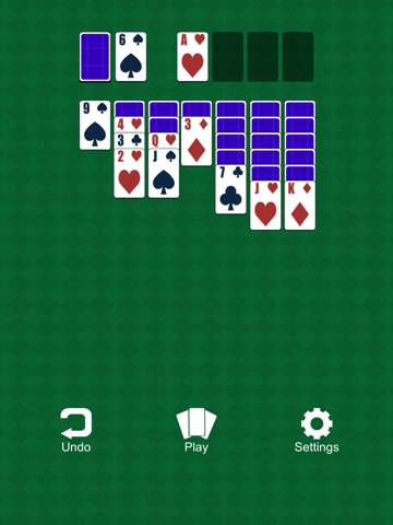 Klondike Kings Solitaire iPad screenshot