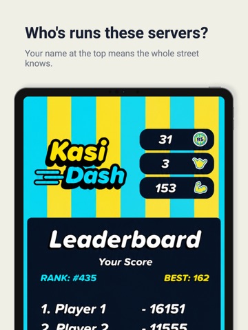 Kasi Dash iPad screenshot