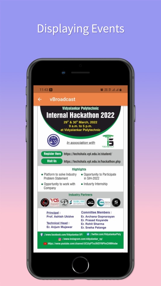 #3. vBroadcast Vidyalankar (iOS) 由: Prasad Koyande