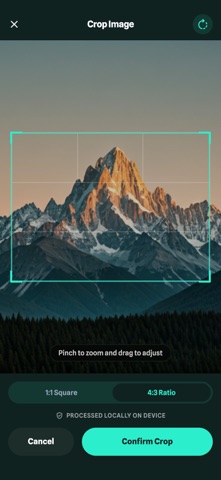 App screenshot