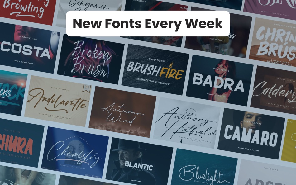 #3. Fonts for Adobe Photoshop (macOS) Podle: Syed Sahib Sultan