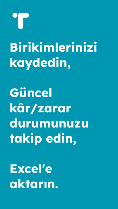 Birikim Takip - Trackium Screenshot