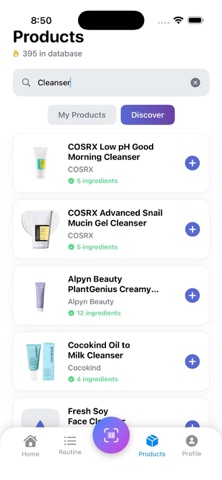 SkinSense: Ingredient Checker screenshot