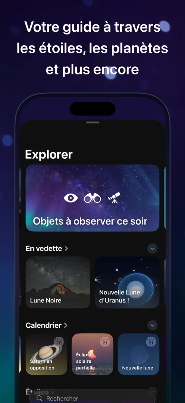 Screenshot #3 pour Sky Guide - RA Astronomie