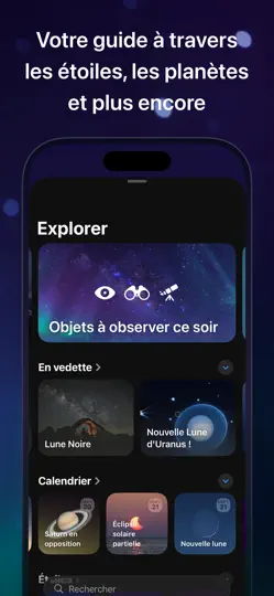 Capture d'écran de Sky Guide - RA Astronomie sur iPhone 3