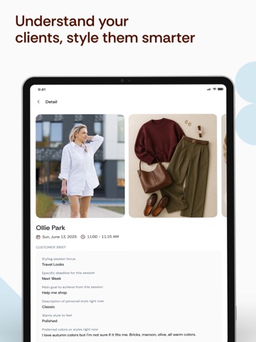 anywear: Personal Styling iPad screenshot