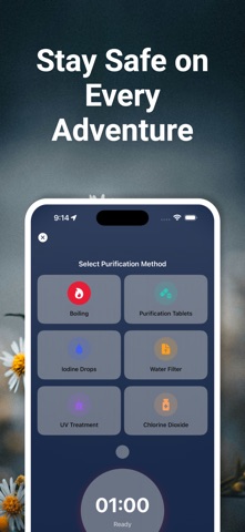 Hiking & Camping Survival Kit iPhone screenshot