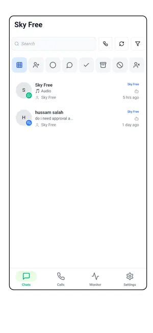 Sky Free screenshot 1