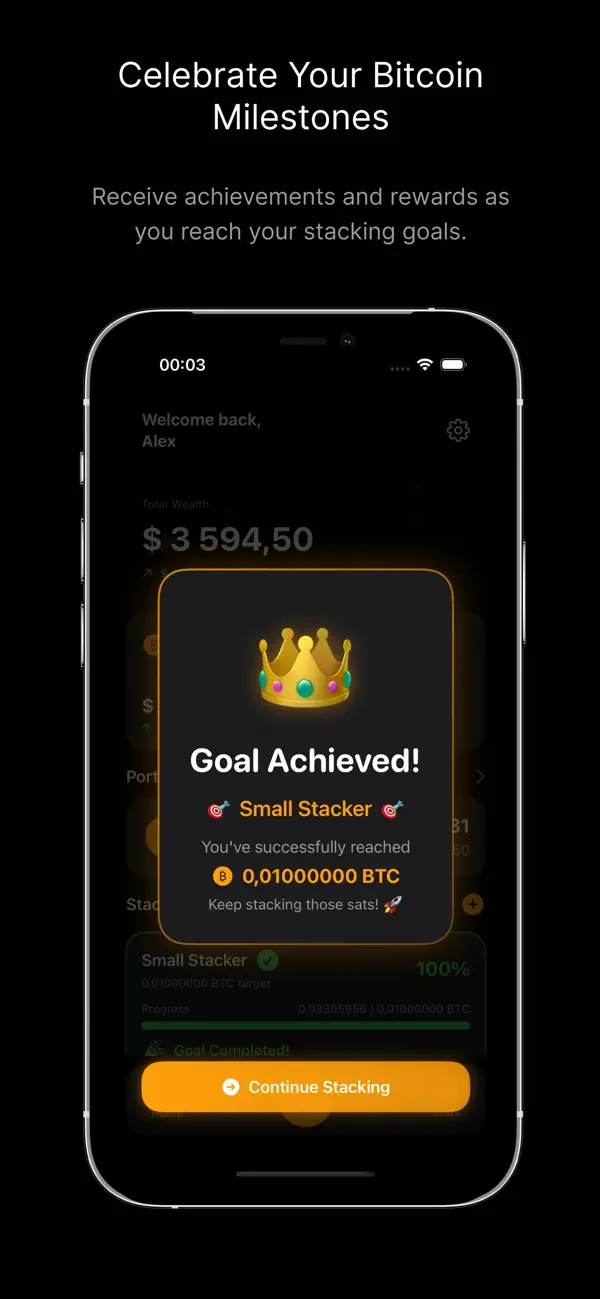 #5. Bitcoin Stack Tracker (iOS) بواسطة: Konstantinos Meletiou