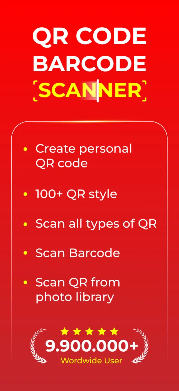 Screenshot #1 pour Barcode & QR Scanner - Art QR