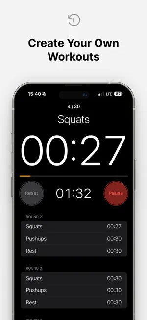 Timer Tabata for Workout, HIIT screenshot 3