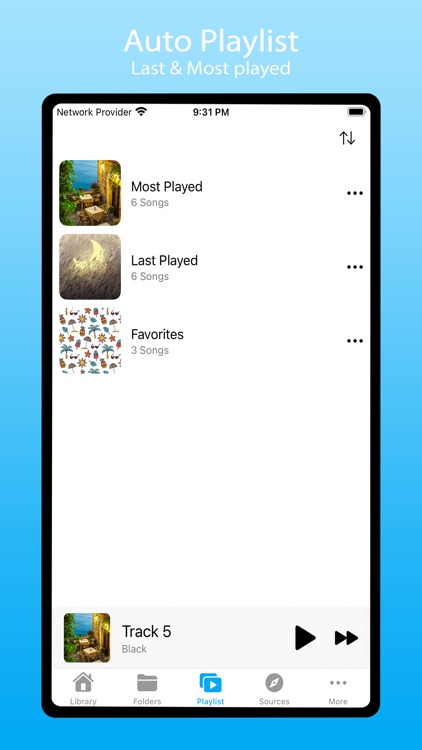 Spiral: Cloud Music Player screenshot-4