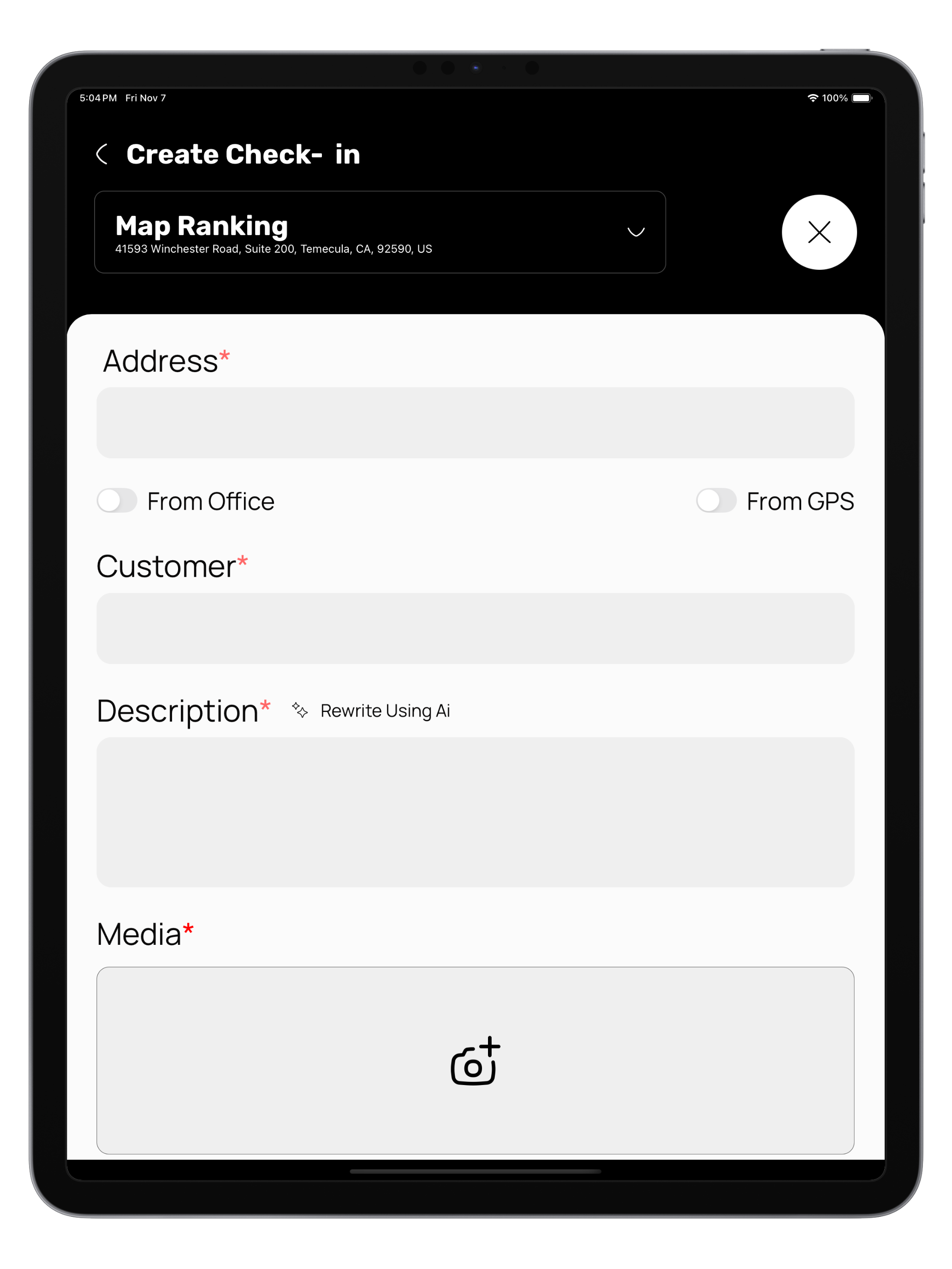 Map Check-Ins screenshot 12