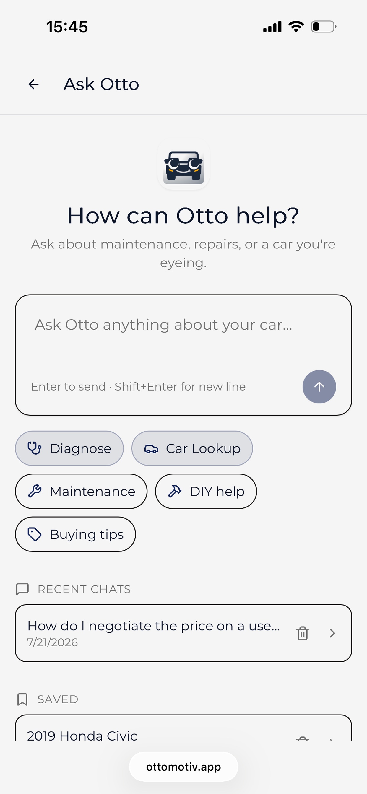 Screenshot 1 of OttoMotiv