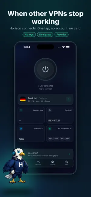 HorizonVPN: Fast Secure VPN screenshot 1