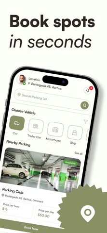 ParkSpacely iPhone screenshot