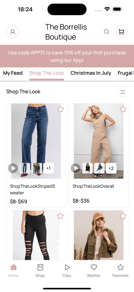 The Borrellis Boutique screenshot 1