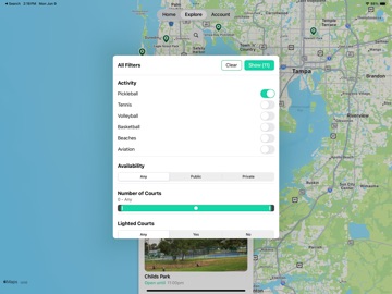ParkViewLive iPad screenshot
