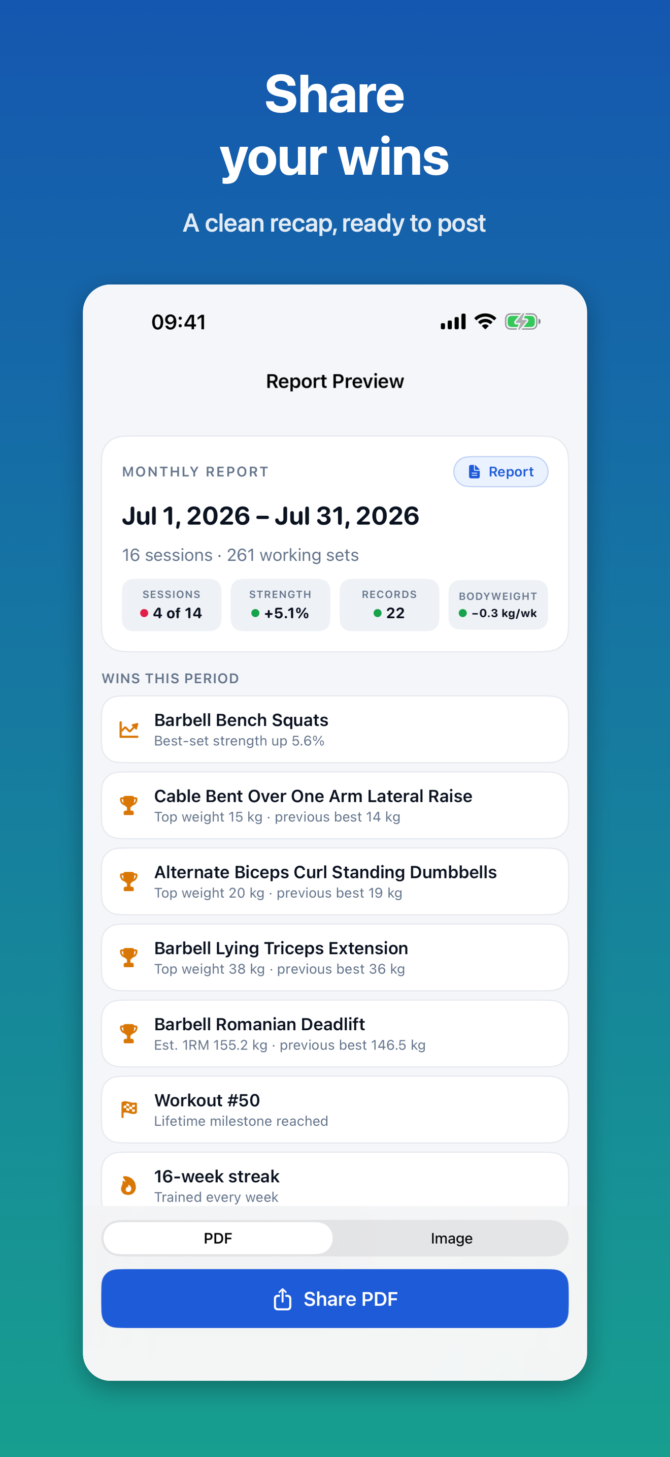 VictusForm - Workout Tracker screenshot 8