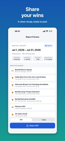 VictusForm - Workout Tracker Screenshot 8 of 10