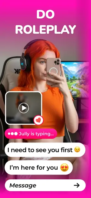 AI Girlfriend Chat : Jelly iPhone screenshot 4