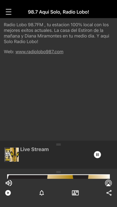 Screenshot #3 pour KLOQ Radio Lobo 98.7 FM