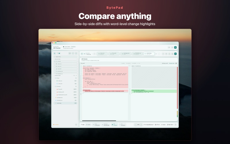 BytePad - Made for Developers screenshot