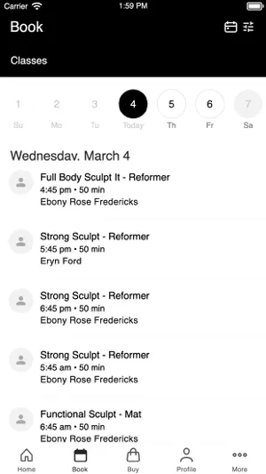 MP Athletic Pilates screenshot 2