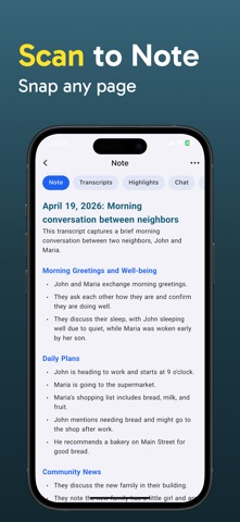 Swift Note AI: Scan & Summary Screenshot 3 of 8