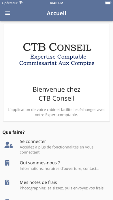 Screenshot #1 pour CTB CONSEIL