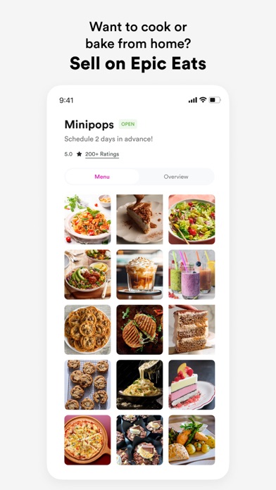 Epic Eats - Buy & Sell Food Screenshot