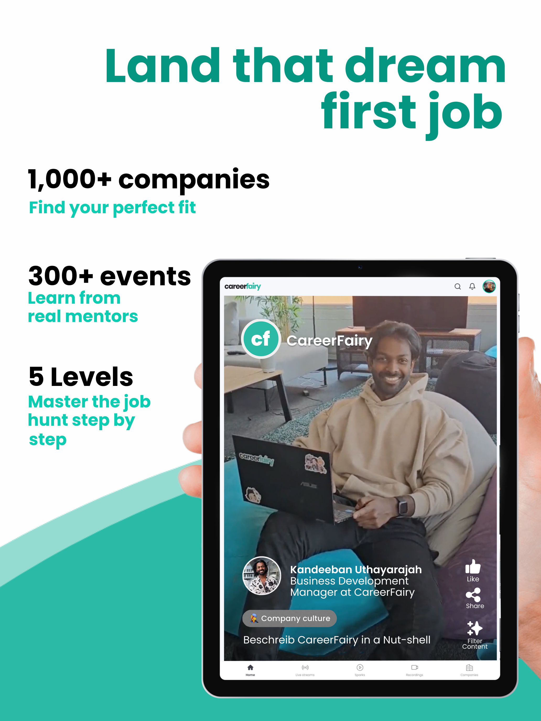 Jobs for Students: CareerFairy