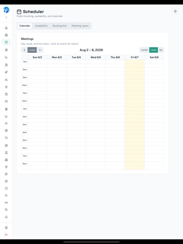 TheDayCRM – Business CRM iPad screenshot