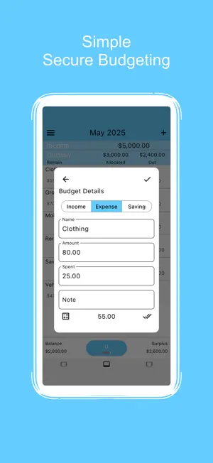 uBudget: Finance Planner screenshot 2