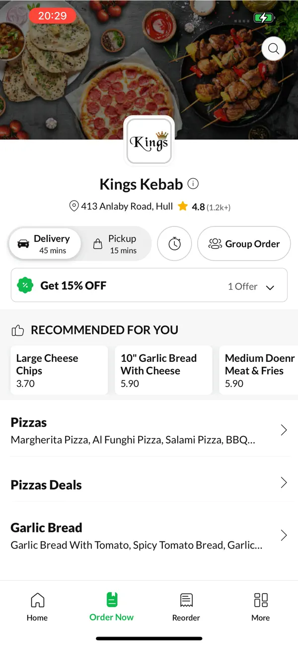 Screenshot #2 pour Kings Kebab