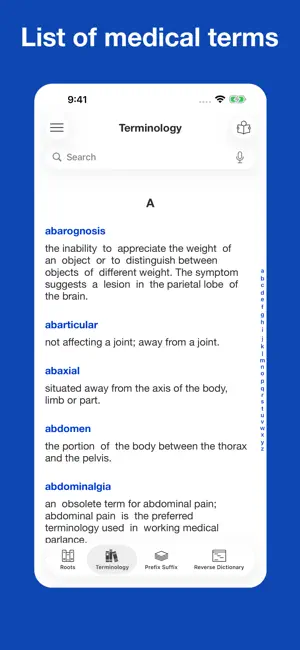 Medical Roots Dictionary screenshot 3