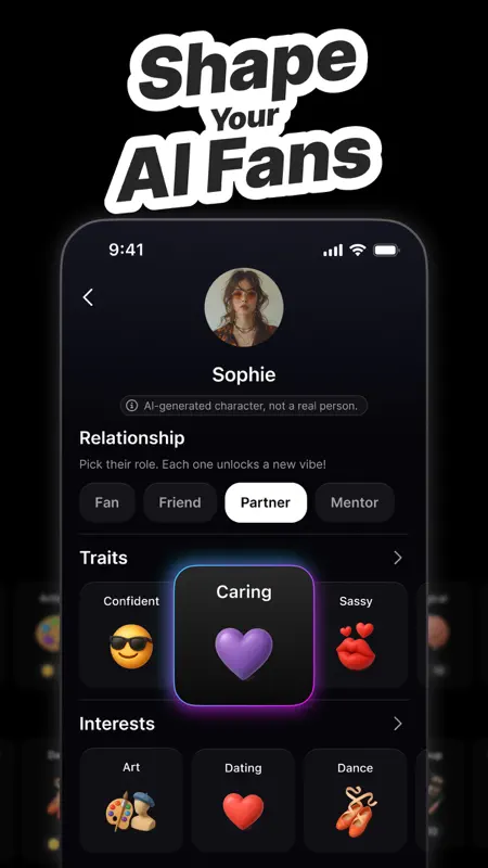 Famefy: AI Live Stream & Fans screenshot 5 of 6
