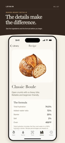 Levain – Sourdough Companion Screenshot 5 of 7