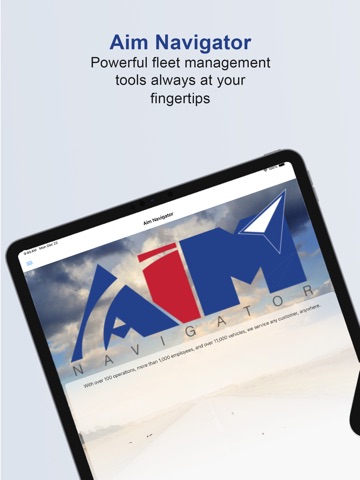 Aim Navigator iPad screenshot