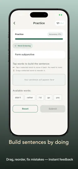 Sentence Master: English iPhone Ekran Görüntüsü 2