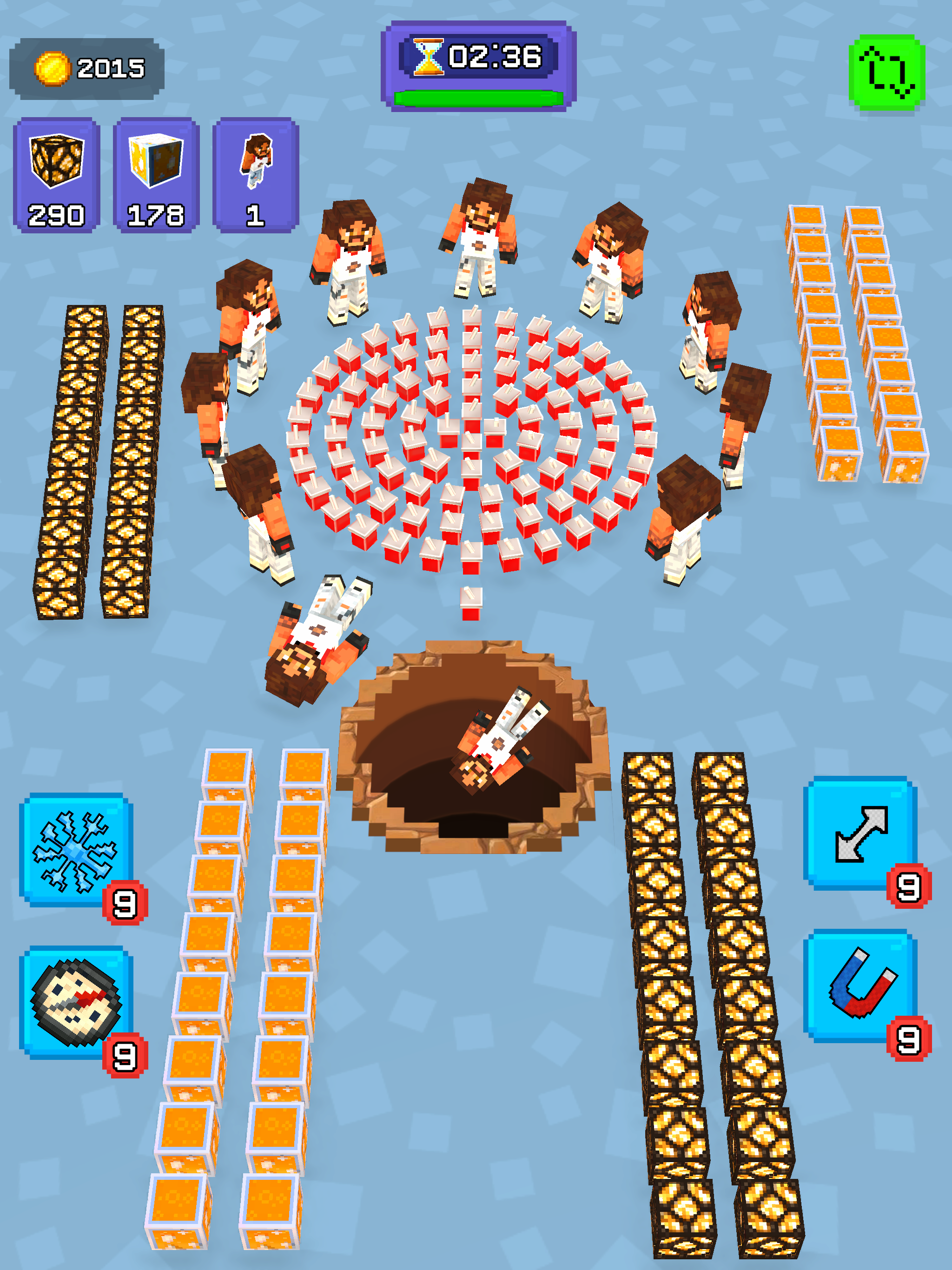 Block Hole: Eating the World