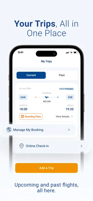 SunExpress Airlines iPhone screenshot 5