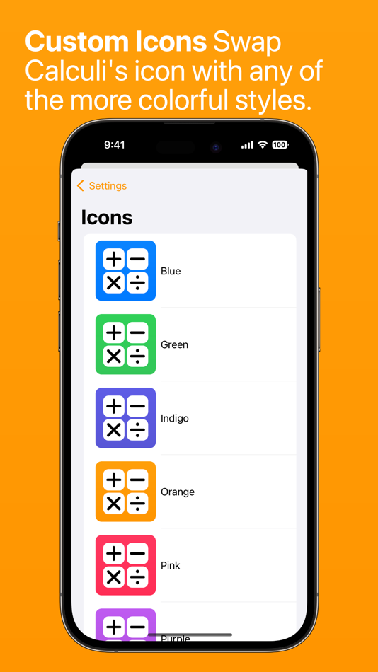 #10. Calculi: Scientific Calculator (iOS) 由: Michael Natole, Jr.