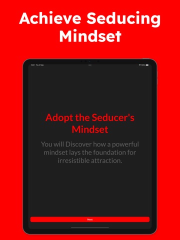 Seduction Secrets: AI Playbook iPad screenshot