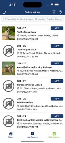 City of Mobile 311 screenshot