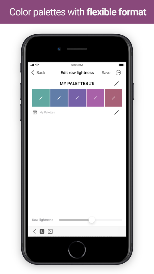 #4. Color Palette Designer (iOS) 由: Peter Kulisek