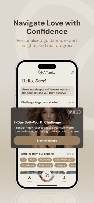 Affemity: Relationship Coach Screenshot 1 of 6
